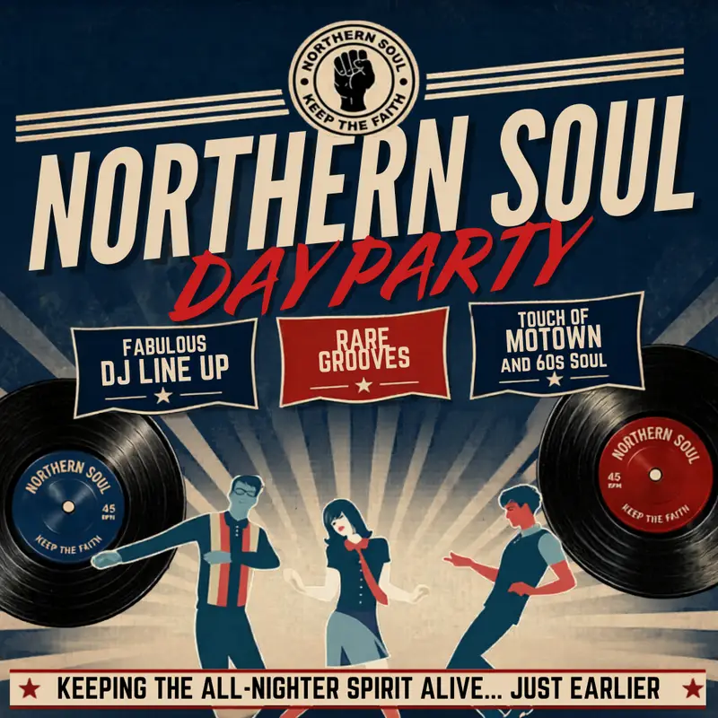 Northern Soul Day Party | Glasgow | 17th October artwork