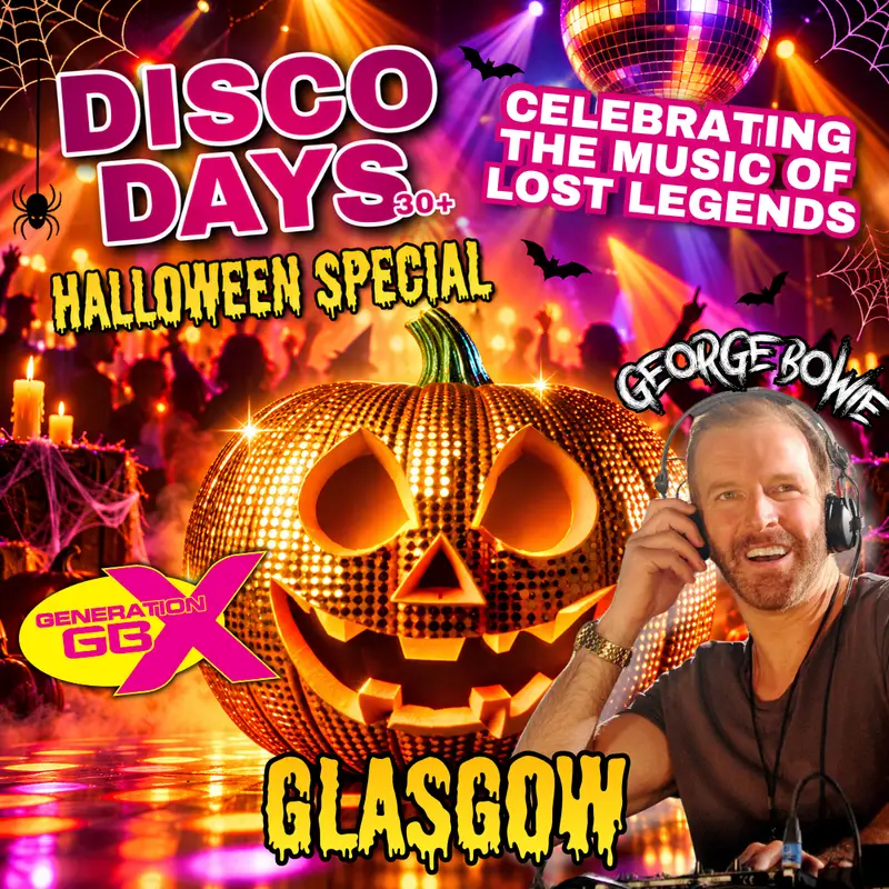 Disco Days Vs Dance Days x GBX | Glasgow | 31st October 🎃 artwork
