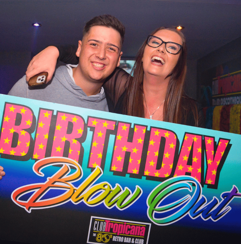 birthday packages club tropicana